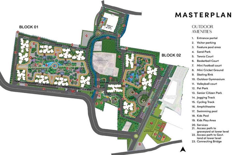 Prestige Southern Star master plan